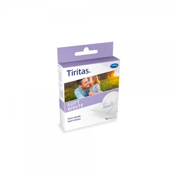 Tiritas sensitive elastic 1x1mx6cm