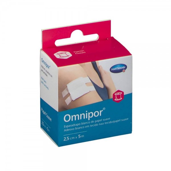 Omnipor esparadrapo de papel 5mx5cm