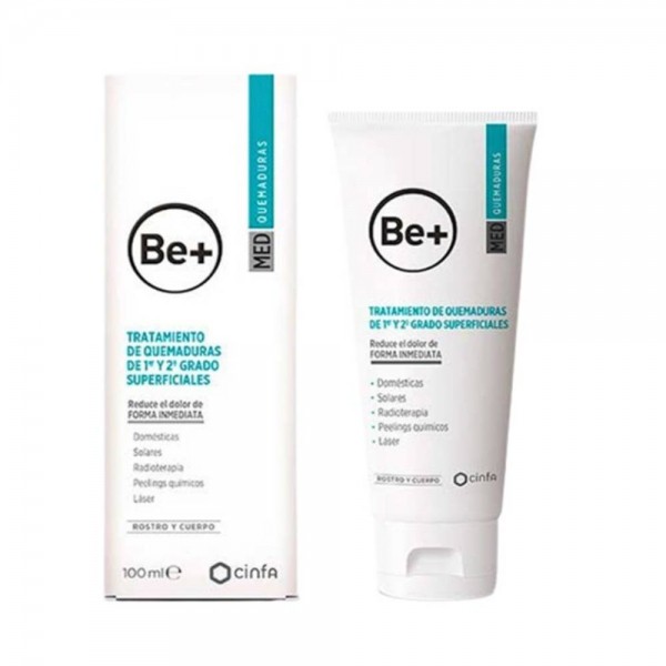 Be+ tratamiento de quemaduras de 1º y 2º grado 100ml