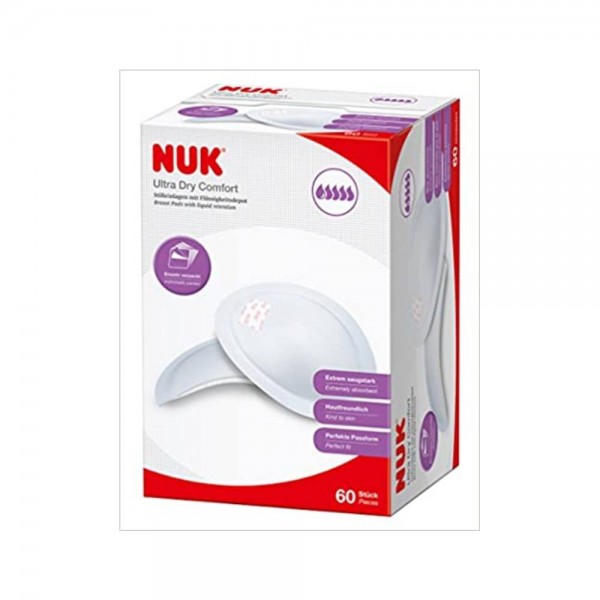 Nuk discos protectores ultra dry 60unid