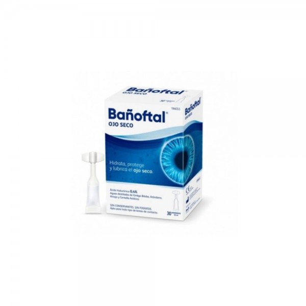 Bañoftal ojos secos 30monodosis 0.5ml