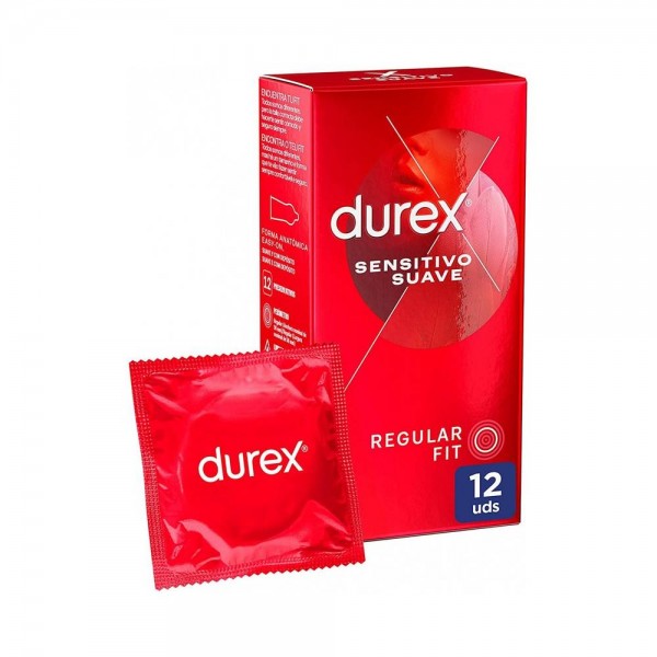 Durex sensitivo suave regular fit 12preservativos