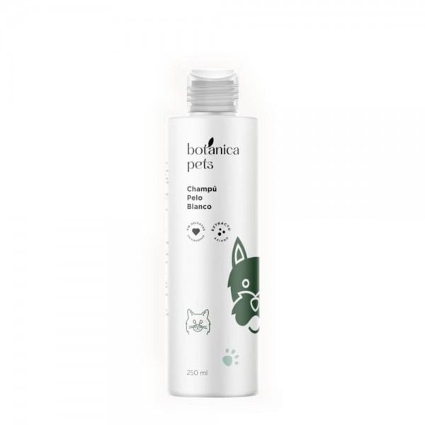 Botanicapets champu pelo blanco 250ml