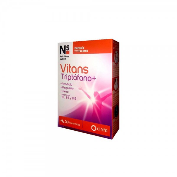 NS vitans triptofano+ 30comprimidos