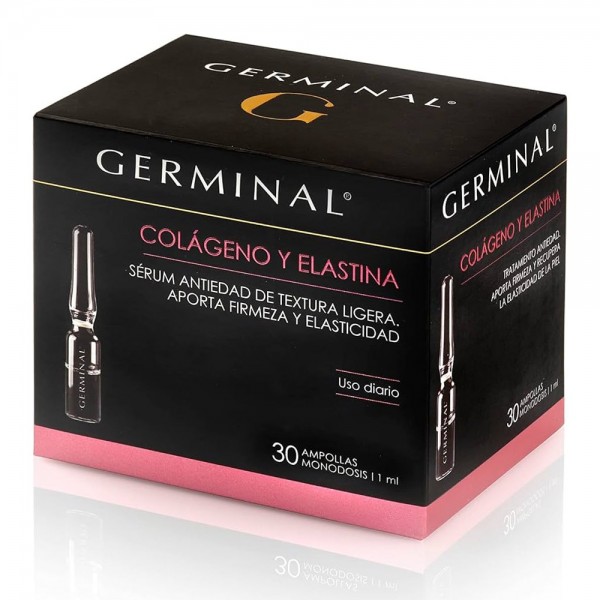 Germinal accion profunda colageno y elastina 30ampollas