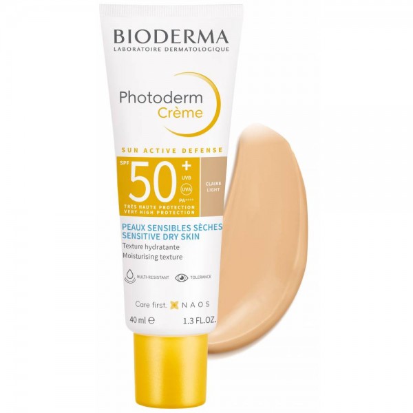 Bioderma photoderm crema SPF50+ color claire light 40ml