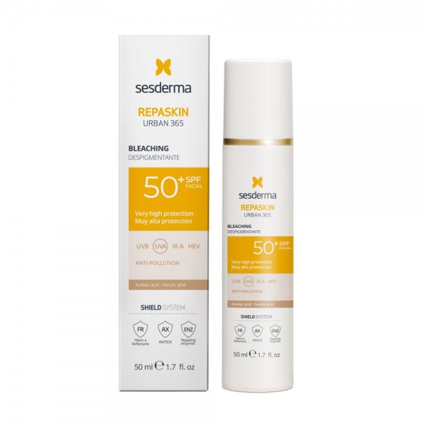 Sesderma Repaskin urban 365 fotoprotector facial despigmentante SPF50+ 50ml