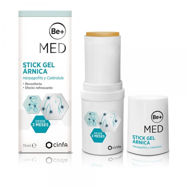 Be+ med stick gel arnica para los golpes 15ml