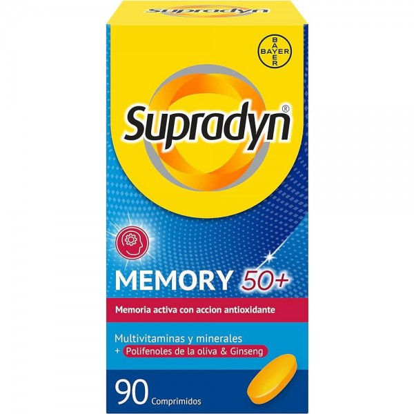 Supradyn memory 50+ 90comprimidos