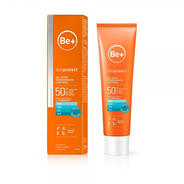 Cinfa Be+ skinprotect gel sport transparente corporal SPF50+ 75ml