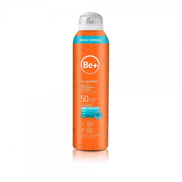 Cinfa Be+ skinprotect aerosol transparente corporal SPF50+ 200ml