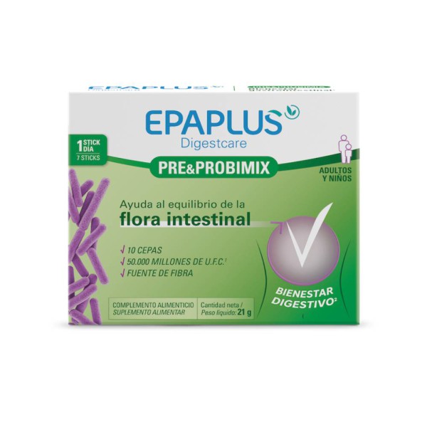 Epaplus digestcare pre & promibix 7sticks