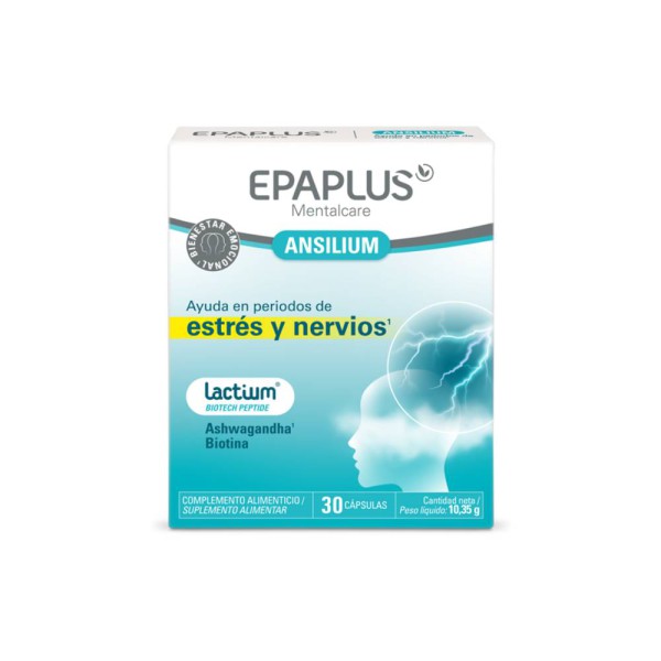 Epaplus mentalcare ansilium 30capsulas