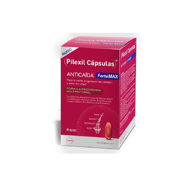 Pilexil cápsulas anticaida forte max 60capsulas